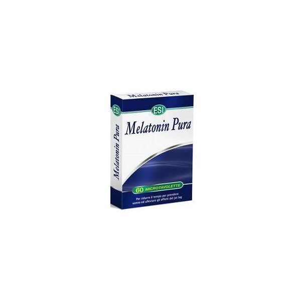 esi melatonin pura integratore per dormire 60 microtavolette da 1mg