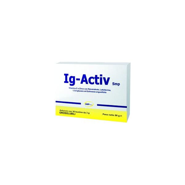 smp pharma sas ig activ 30 bust.3g