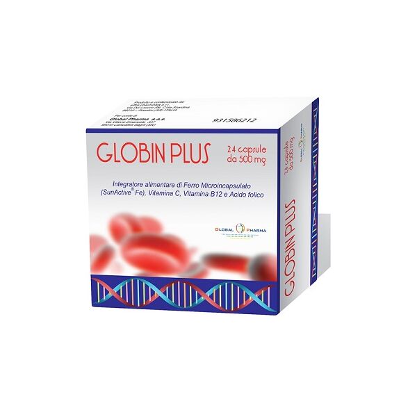 global pharma globin plus 24 cps 500mg