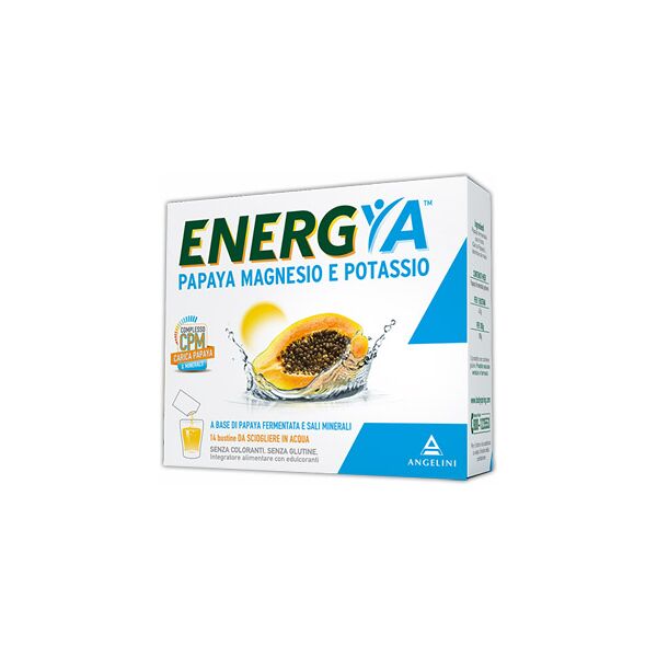 energia magnesio potassio body spring energya papaya fermentata magnesio potassio 14 bustine