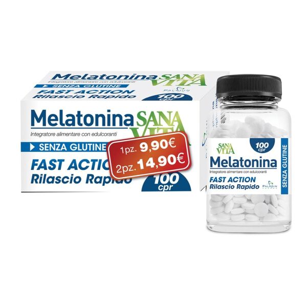sana vita sanavita melatonina 100 compresse
