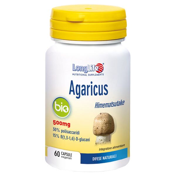 long life longlife agaricus bio 60 cps