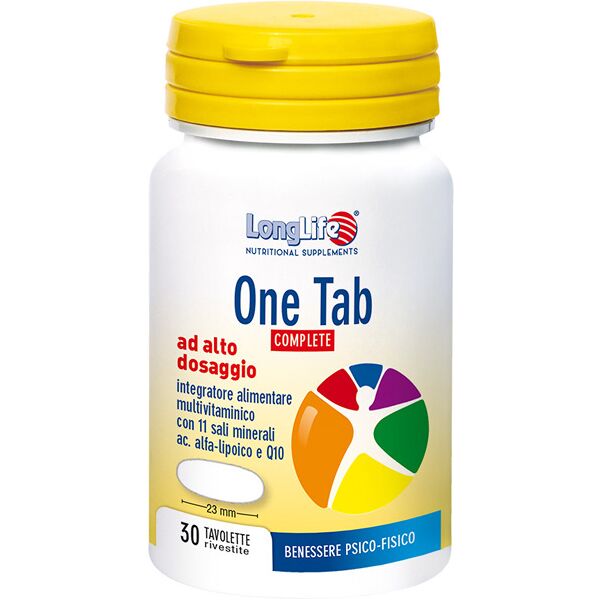 long life longlife one tab complete30tav