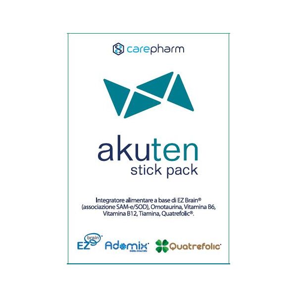 carepharm srl akuten 20 stick pack 2g