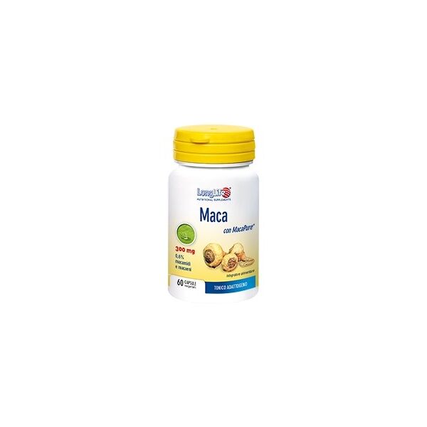 long life longlife maca 300mg 60 cps