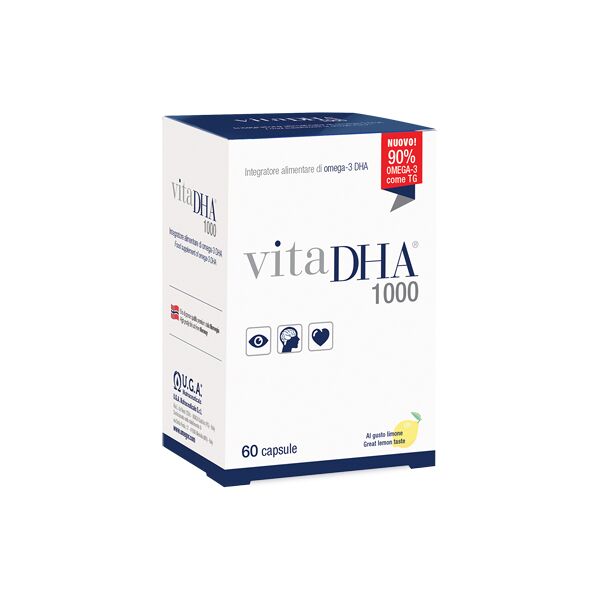 u.g.a. nutraceuticals srl vitadha*1000 60 cps new