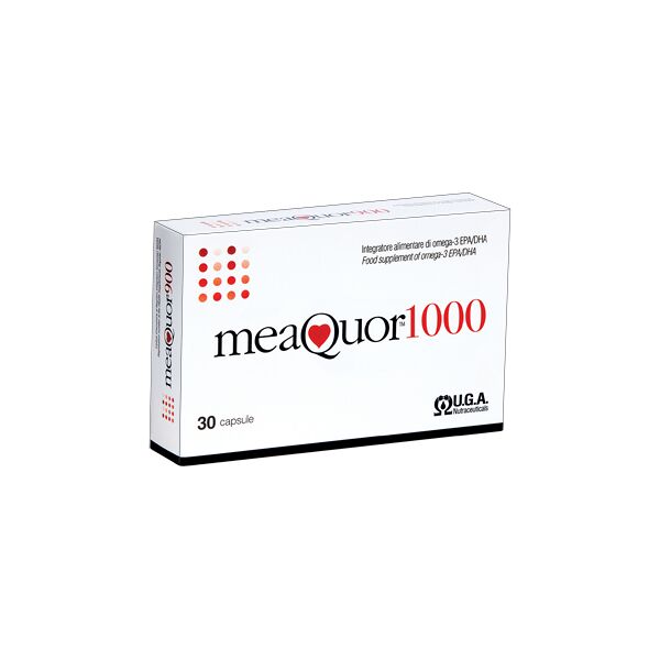 u.g.a. nutraceuticals srl meaquor-1000 30 cps