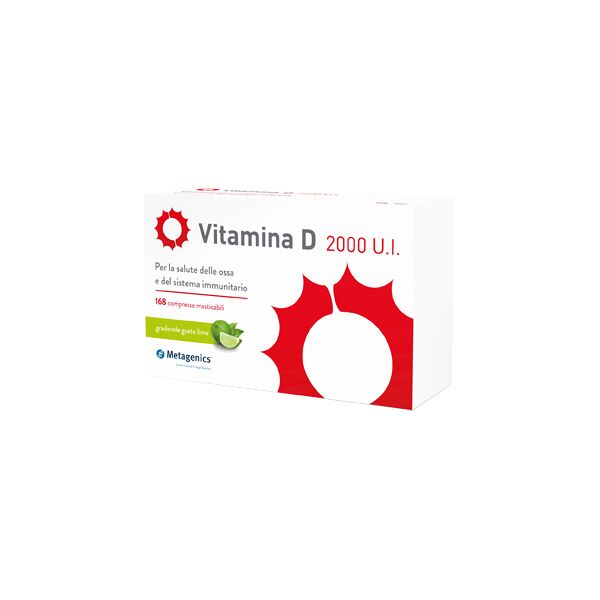 metagenics vitamina d vitamina d 2000 u.i. 168 compresse masticabili