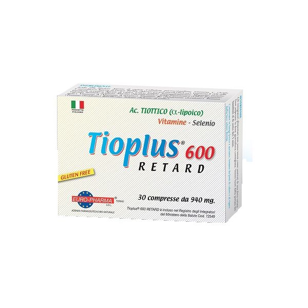 euro-pharma srl tioplus 600 retard 30cpr