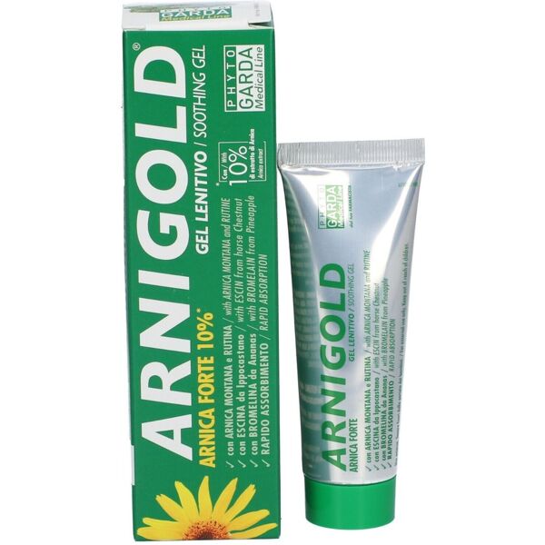 named phyto garda arnica forte gel lenitivo per la pelle 50 ml