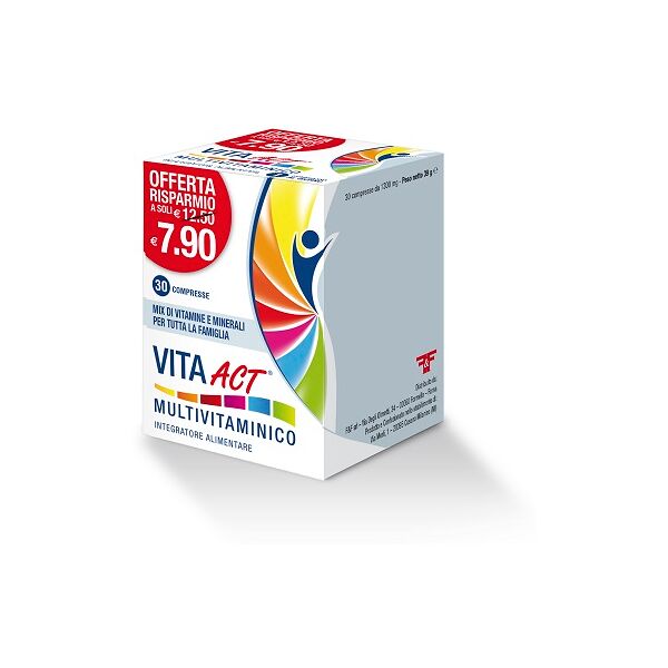 f&f vita act multivitaminico 30cpr