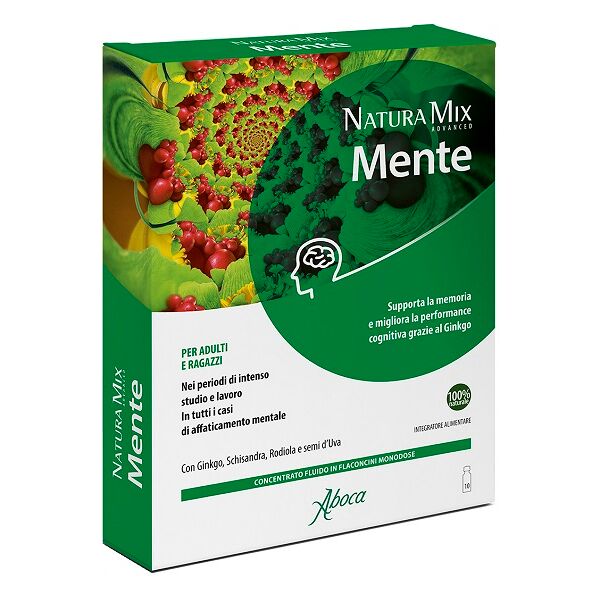 aboca natura mix advanced mente 10 flaconcini