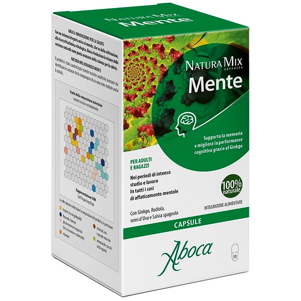 aboca natura mix advanced mente 50 opercoli