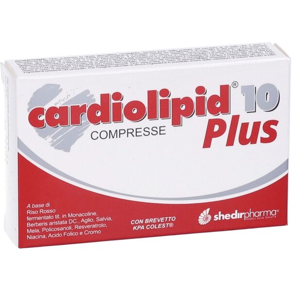 shedir cardiolipid 10 plus 30 compresse