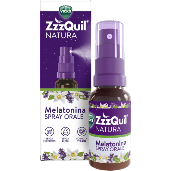 vicks zzzquil natura melatonina spray 30 ml