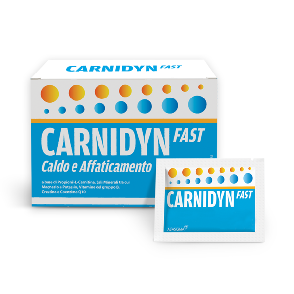 carnifast carnidyn fast magnesio e potassio 20 bustine