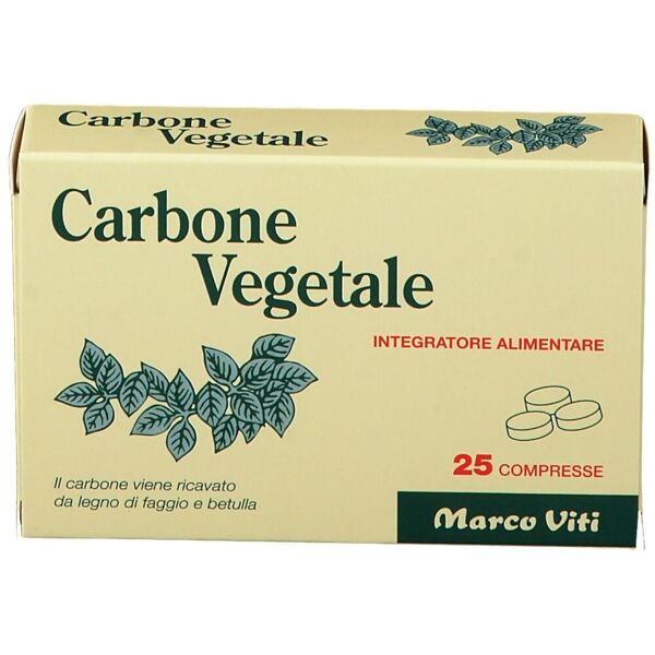 marco viti carbone vegetale 25 compresse