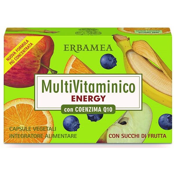 erbamea multivitaminico energia con coenzima q10 24 compresse