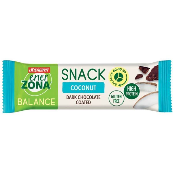 enervit enerzona snack coconut baretta energetica al cocco e cioccolato fondente 33 g