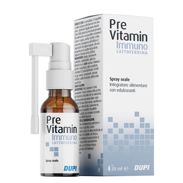 dupi italia srl previtamin immuno lattoferrina 30 ml