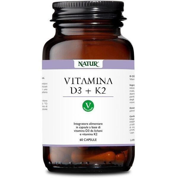 natur vitamina d3+k2 60 capsule