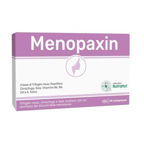 laboratori nutriphyt srl menopaxin 30 cpr