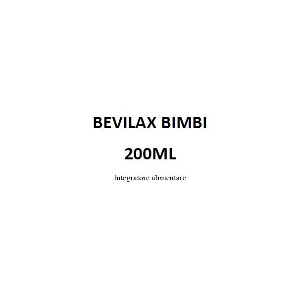 codefar srl bevilax bimbi 200 ml