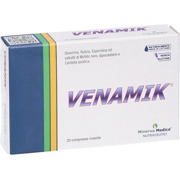 minerva medica srl venamik integratore 20 compresse