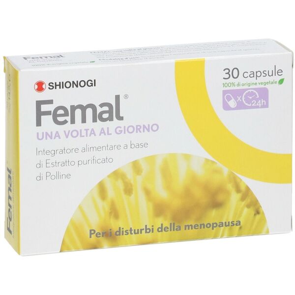 shionogi femal integratore menopausa 30 capsule