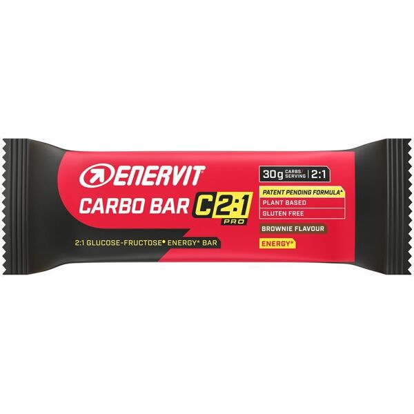 enervit carbo bar c2:1 pro barretta energetica gusto brownie 45 g