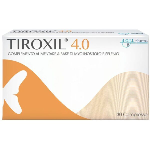 lo.li.pharma tiroxil 4.0 integratore tiroide 30 compresse