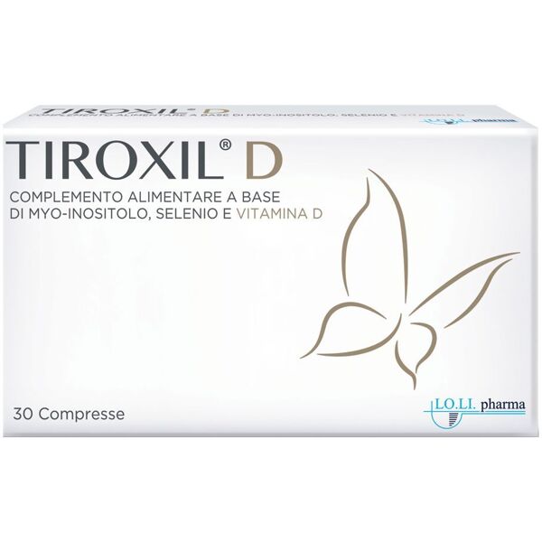 lo.li.pharma tiroxil d integratore 30 compresse