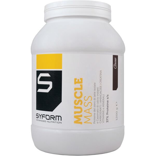 syform srl muscle mass cacao 1200 g