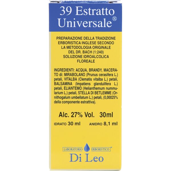 laboratorio erboristico di leo estratto univers.30ml dileo