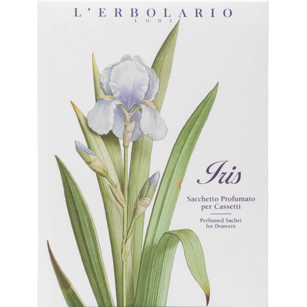 l'erbolario iris sacchetto profumato cassetti