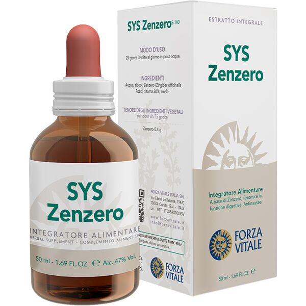 forza vitale italia srl sys zenzero gocce 50ml