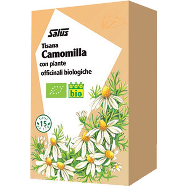 salus haus gmbh & co kg camomilla tisana 15 filtri bio