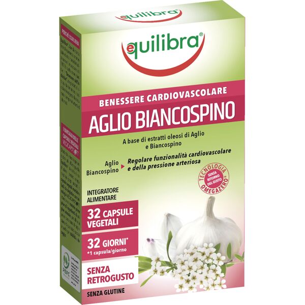 equilibra aglio e biancospino 32 capsule