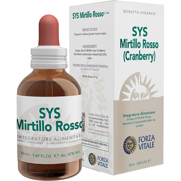 forza vitale italia srl sys mirtillo rosso gtt 50mlfvt