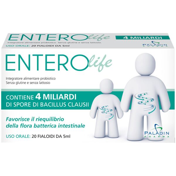 paladin pharma spa ex roeder enterolife forte 4 miliardi 20 fiale da 5 ml