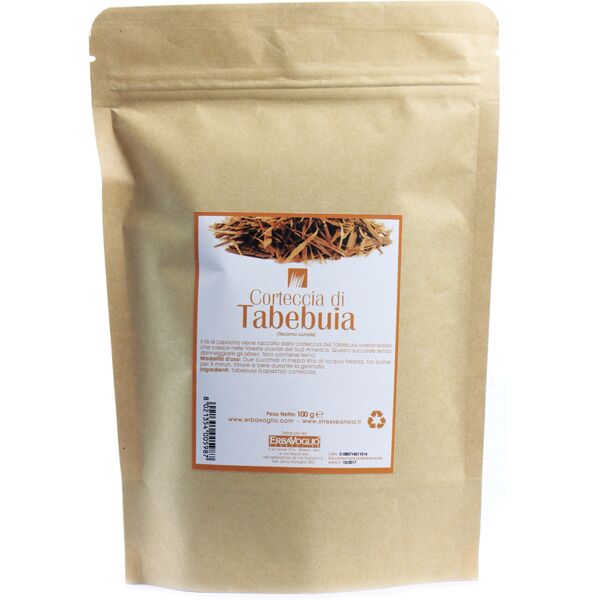 erbavoglio production srl corteccia di tabebuia lapacho 100 g