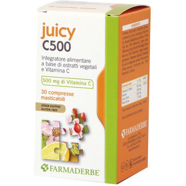 farmaderbe juicy c 500 30 compresse