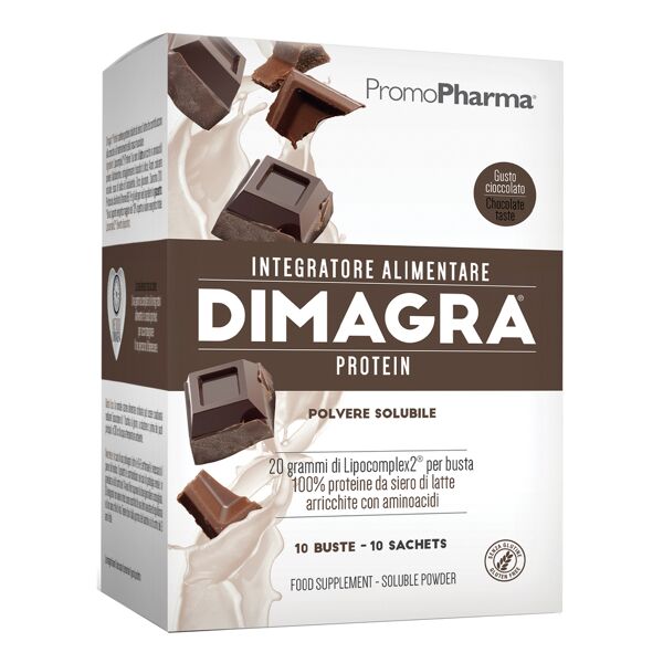 promopharma spa dimagra prot.cacao 10 bust.