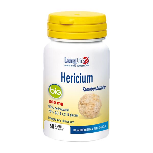 long life longlife hericium bio 60 cps