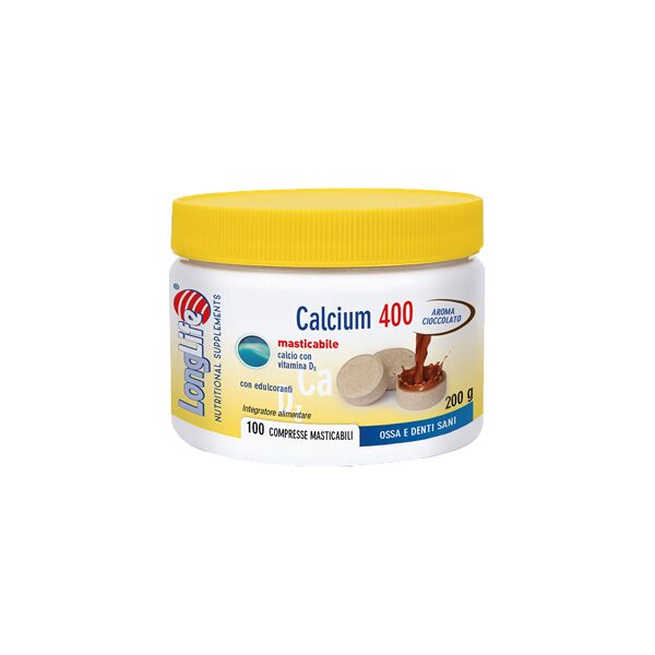 long life longlife calcium cacao 100cpr