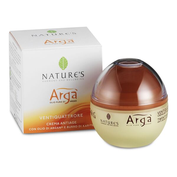 nature's arga' 24ore crema antiage 50 ml