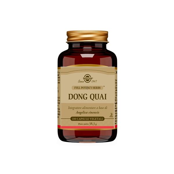 solgar it. multinutrient spa dong quai 100 capsule vegetali