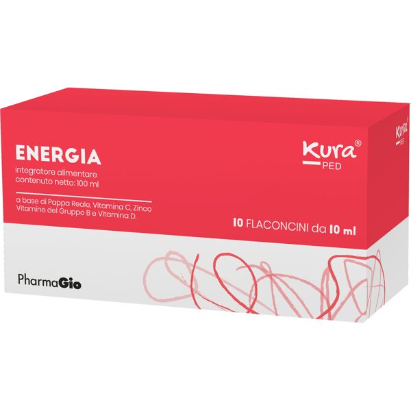 pharmagio srl kura ped energia 10 flaconcini x 10 ml