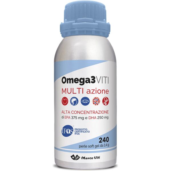 marco viti farmaceutici spa omega 3 viti integratore multiazione 240 perle