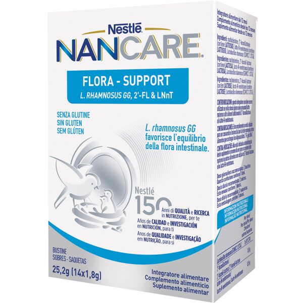 nestle' nancare flora support 14 bustine